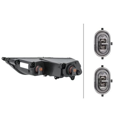 Nebelscheinwerfer HELLA 1ND 010 545-141 f&uuml;r VW, rechts