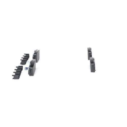 Bremsbelagsatz, Scheibenbremse BOSCH 0 986 424 798 f&uuml;r TOYOTA, Hinterachse