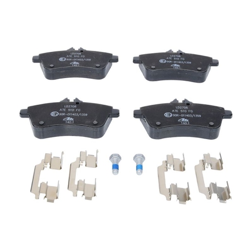 Bremsbelagsatz, Scheibenbremse ATE 13.0470-2708.2 ATE Ceramic f&uuml;r MERCEDES-BENZ