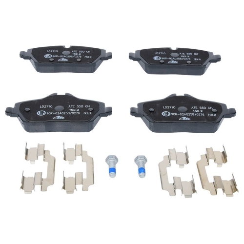 Bremsbelagsatz, Scheibenbremse ATE 13.0470-2710.2 ATE Ceramic f&uuml;r BMW MINI