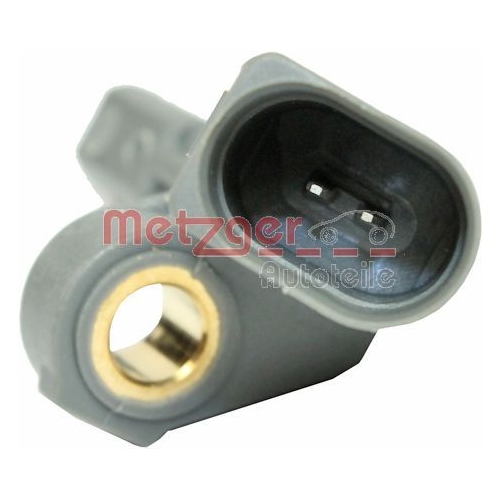 Sensor, Raddrehzahl METZGER 0900246 GREENPARTS f&uuml;r VAG, Hinterachse links