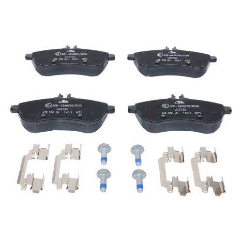 Bremsbelagsatz, Scheibenbremse ATE 13.0470-2732.2 ATE Ceramic f&uuml;r MERCEDES-BENZ