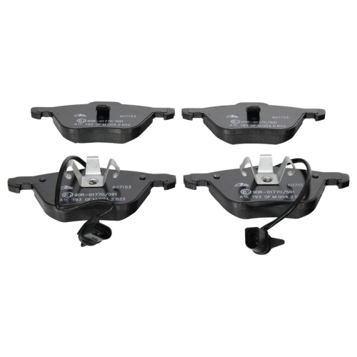 Bremsbelagsatz, Scheibenbremse ATE 13.0460-7153.2 f&uuml;r FORD SEAT VAG, Vorderachse