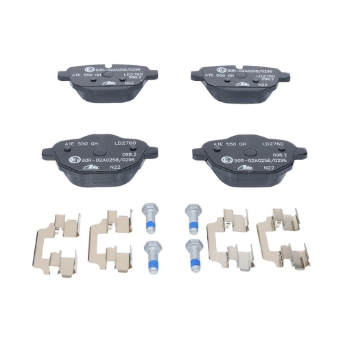 Bremsbelagsatz, Scheibenbremse ATE 13.0470-2760.2 ATE Ceramic f&uuml;r BMW