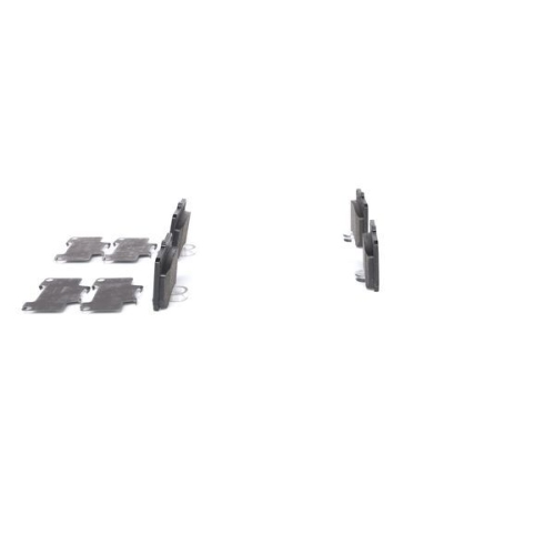 Bremsbelagsatz, Scheibenbremse BOSCH 0 986 461 141 f&uuml;r MAZDA KIA, Vorderachse