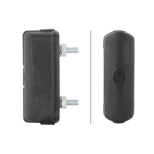 Kennzeichenleuchte HELLA 2KA 001 389-101 f&uuml;r AEBI DAF FIAT FORD IVECO K&Auml;SSBOHRER