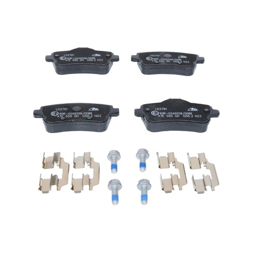 Bremsbelagsatz, Scheibenbremse ATE 13.0470-2781.2 ATE Ceramic f&uuml;r MERCEDES-BENZ