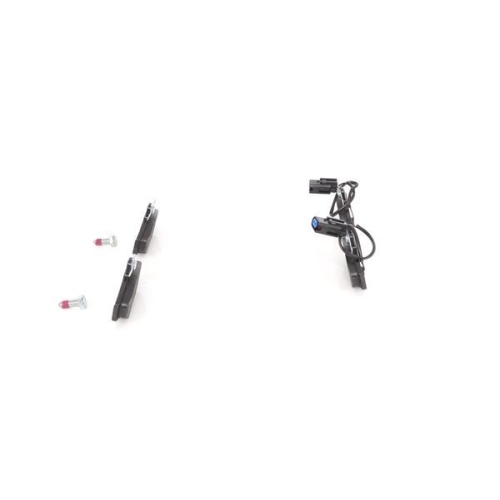 Bremsbelagsatz, Scheibenbremse BOSCH 0 986 461 767 f&uuml;r FORD, Hinterachse