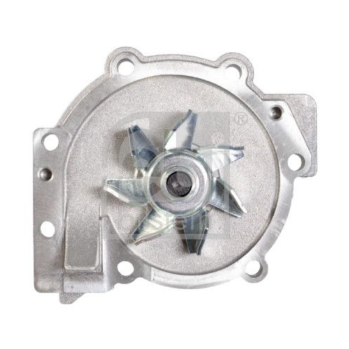 Febi Bilstein 23303 Wasserpumpe mit Dichtung, Sprengringen und Schrauben , 1 St&uuml;ck