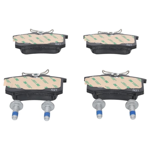 Bremsbelagsatz, Scheibenbremse ATE 13.0470-2860.2 ATE Ceramic f&uuml;r SEAT SKODA VAG