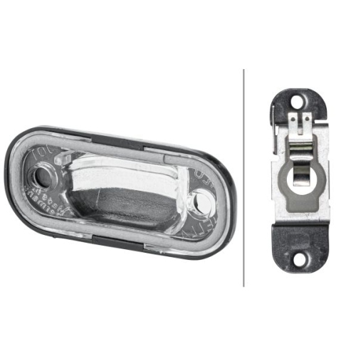 Kennzeichenleuchte HELLA 2KA 002 445-111 f&uuml;r DAF VW, links, rechts