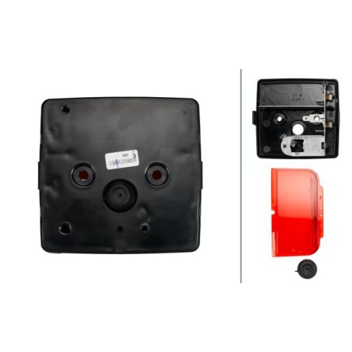 Heckleuchte HELLA 2SE 004 623-001 f&uuml;r DAF K&Auml;SSBOHRER OPEL VOLVO HOLDER STEINBOCK