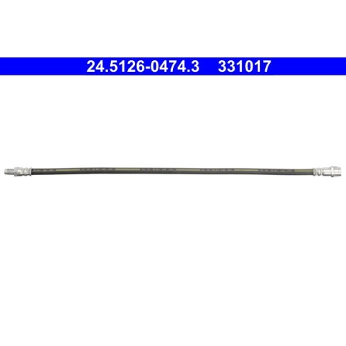 Bremsschlauch ATE 24.5126-0474.3 f&uuml;r MERCEDES-BENZ, Vorderachse