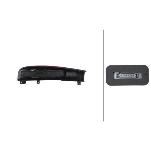 Heckleuchte HELLA 2SK 964 596-021 f&uuml;r MERCEDES-BENZ, rechts