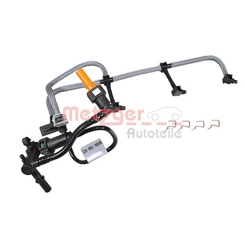 Schlauch, Leckkraftstoff METZGER 0840064 f&uuml;r FORD