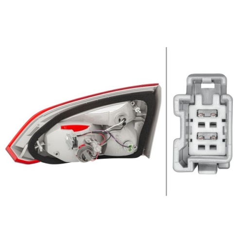 Heckleuchte HELLA 2TP 354 995-091 f&uuml;r FORD, links
