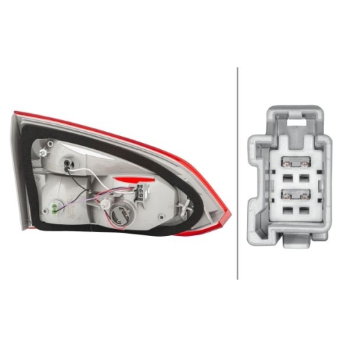 Heckleuchte HELLA 2TP 354 995-101 f&uuml;r FORD, rechts