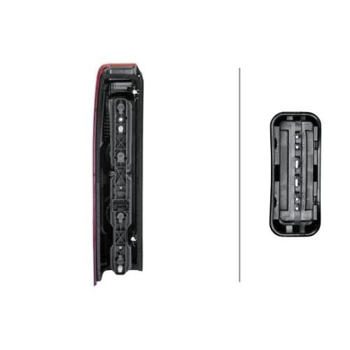 Heckleuchte HELLA 2VA 010 110-061 f&uuml;r OPEL RENAULT VAUXHALL, rechts