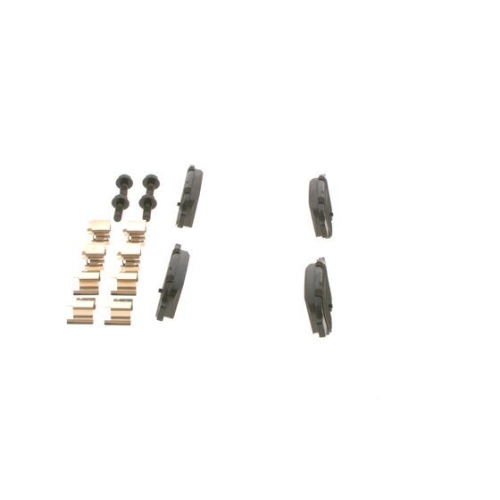Bremsbelagsatz, Scheibenbremse BOSCH 0 986 494 030 f&uuml;r ALFA ROMEO CITRO&Euml;N FIAT