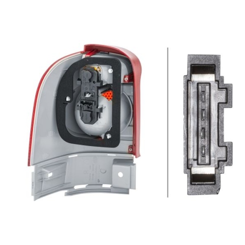 Heckleuchte HELLA 2VA 964 957-021 f&uuml;r VW, rechts