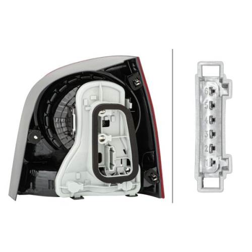 Heckleuchte HELLA 2VA 965 303-071 f&uuml;r VW, links