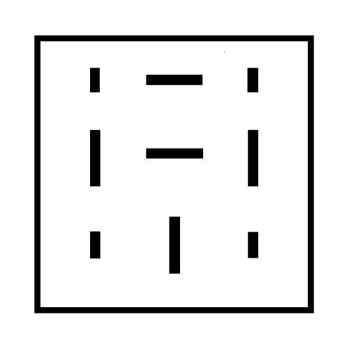 Relaissockel HELLA 8JA 003 526-001 f&uuml;r AEBI AUDI AUW&Auml;RTER DAF FIAT FORD FRUEHAUF