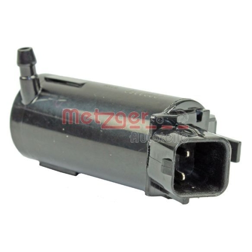 Waschwasserpumpe, Scheibenreinigung METZGER 2220052 f&uuml;r HYUNDAI KIA, vorne