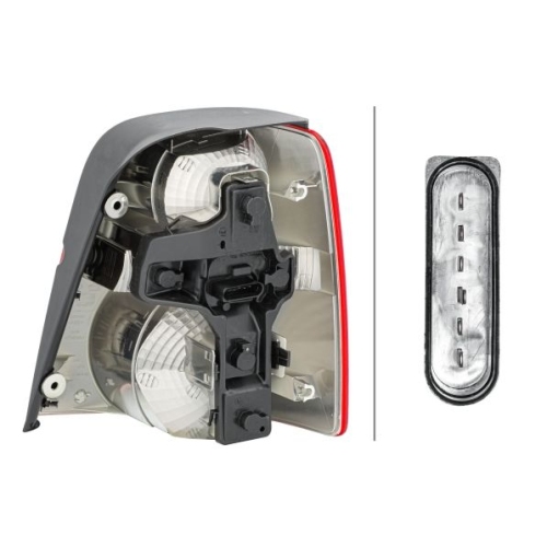 Heckleuchte HELLA 2VP 008 759-051 f&uuml;r VW, links
