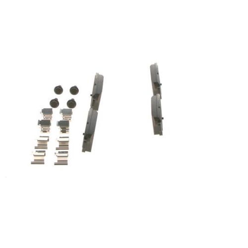 Bremsbelagsatz, Scheibenbremse BOSCH 0 986 494 076 f&uuml;r FORD JAGUAR, Hinterachse