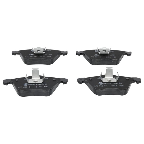 Bremsbelagsatz, Scheibenbremse ATE 13.0470-7204.2 ATE Ceramic f&uuml;r FORD MAZDA