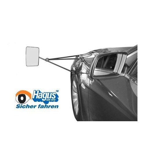 Au&szlig;enspiegel VAN WEZEL 6328 * HAGUS * f&uuml;r, Kotfl&uuml;gel, vorne links, vorne rechts