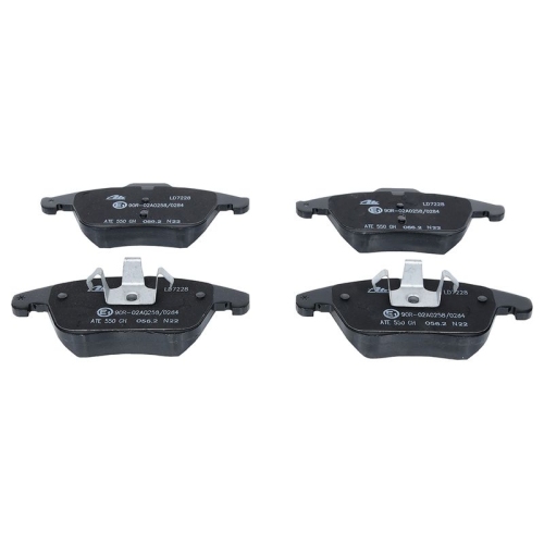 Bremsbelagsatz, Scheibenbremse ATE 13.0470-7228.2 ATE Ceramic f&uuml;r FORD VOLVO