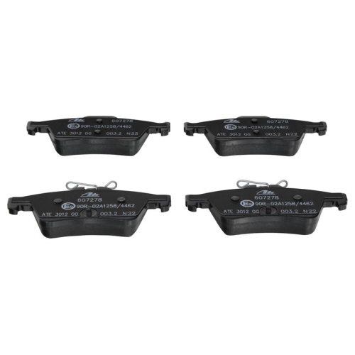 Bremsbelagsatz, Scheibenbremse ATE 13.0460-7278.2 f&uuml;r PEUGEOT, Hinterachse