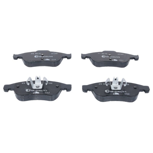Bremsbelagsatz, Scheibenbremse ATE 13.0470-7266.2 ATE Ceramic f&uuml;r RENAULT DACIA