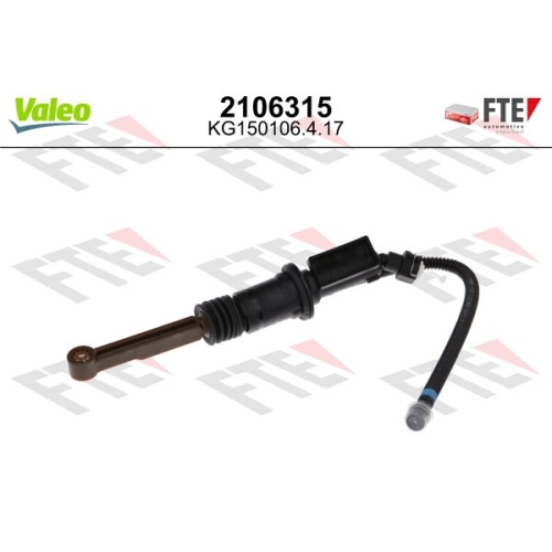 Geberzylinder, Kupplung FTE 2106315 f&uuml;r CITRO&Euml;N PEUGEOT CITRO&Euml;N/PEUGEOT