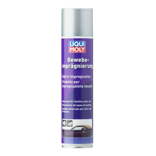 LIQUI MOLY Verdeck Gewebeimpr&auml;gnierung 1594 & Cabrioverdeckreiniger 1593 & Silicon-Fett transparent 3312