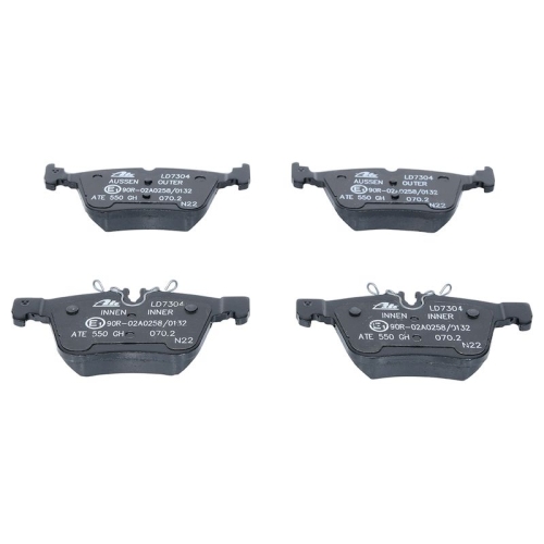 Bremsbelagsatz, Scheibenbremse ATE 13.0470-7304.2 ATE Ceramic f&uuml;r MERCEDES-BENZ