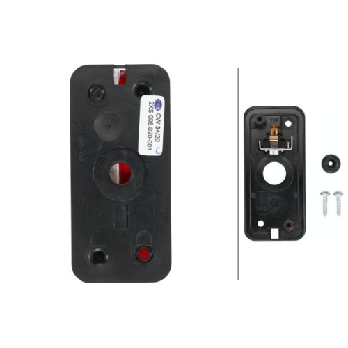 Umrissleuchte HELLA 2XS 005 020-001 f&uuml;r AUDI AUW&Auml;RTER DAF FORD IKARUS IVECO MAN