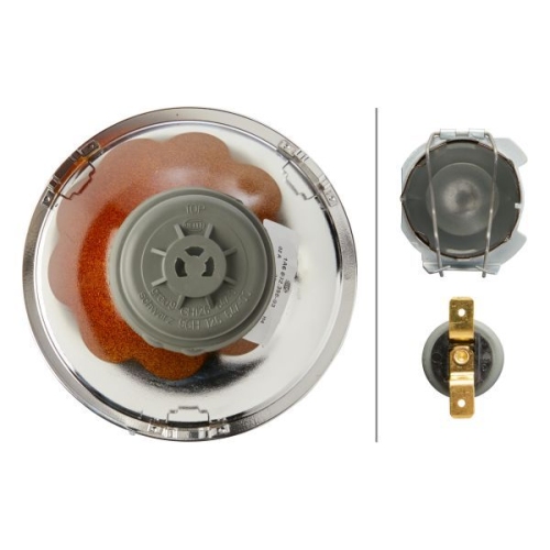 Scheinwerfereinsatz, Hauptscheinwerfer HELLA 1A6 002 395-031 f&uuml;r DAIHATSU FIAT