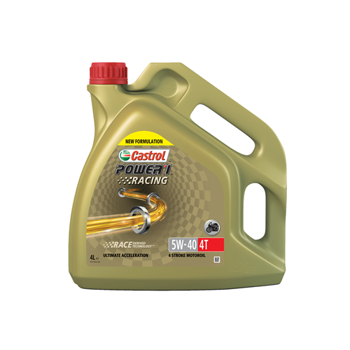 Motor&ouml;l CASTROL 152F48 POWER 1 RACING 4T 5W-40 4L