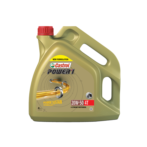 Motor&ouml;l CASTROL 15049A POWER 1 4T 20W-50 1L