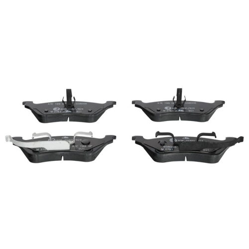 Bremsbelagsatz, Scheibenbremse ATE 13.0460-8008.2 f&uuml;r CHRYSLER JEEP, Hinterachse