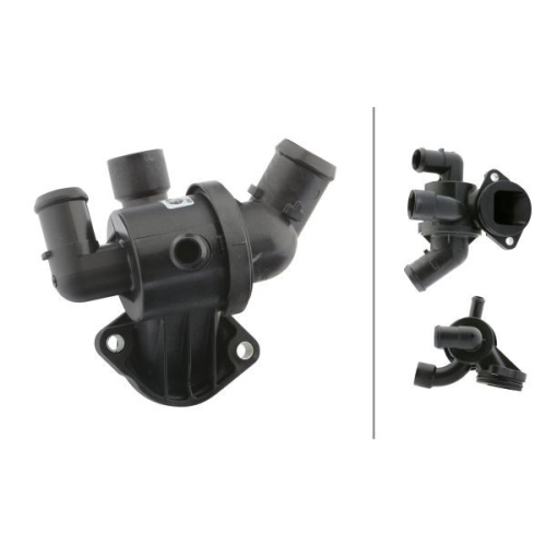 Thermostat, K&uuml;hlmittel HELLA 8MT 354 777-341 f&uuml;r AUDI SEAT SKODA VW