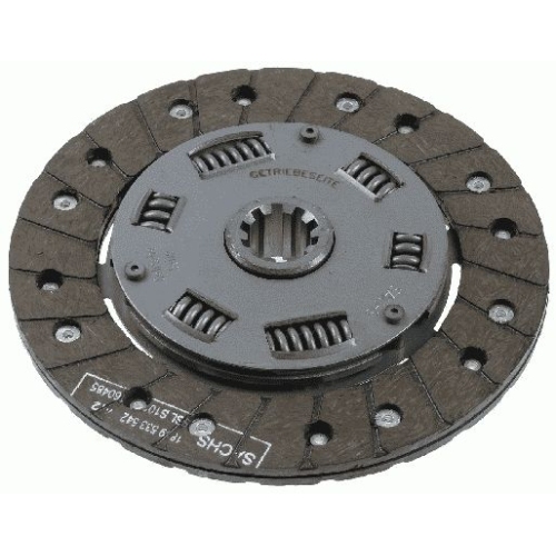Kupplungsscheibe SACHS 1861 123 236 f&uuml;r HANOMAG HENSCHEL MERCEDES-BENZ