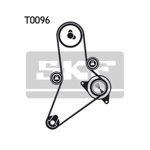Zahnriemensatz SKF VKMA 02983 f&uuml;r ALFA ROMEO CITRO&Euml;N FIAT IVECO LANCIA OPEL SEAT