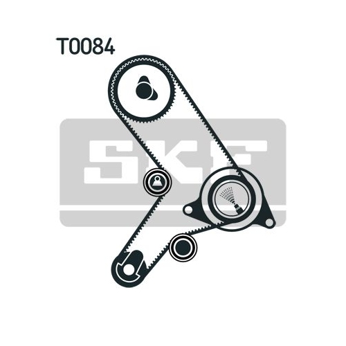 Zahnriemensatz SKF VKMA 02168 f&uuml;r ALFA ROMEO CITRO&Euml;N FIAT LANCIA