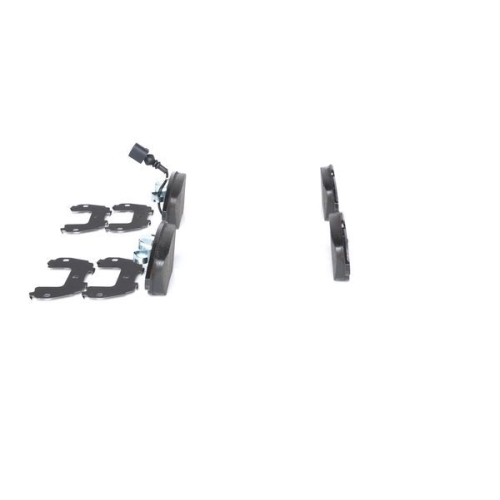 Bremsbelagsatz, Scheibenbremse BOSCH 0 986 494 372 f&uuml;r AUDI VW, Vorderachse