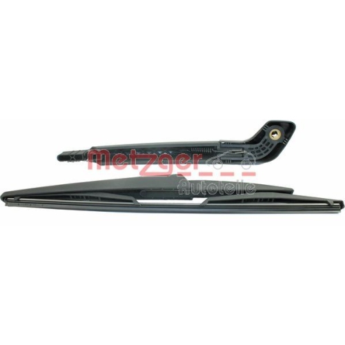 Wischarm, Scheibenreinigung METZGER 2190380 f&uuml;r VOLVO, hinten