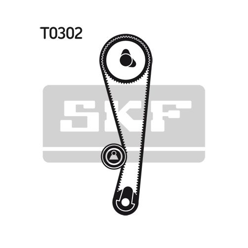 Zahnriemensatz SKF VKMA 96208 f&uuml;r SUBARU SUZUKI