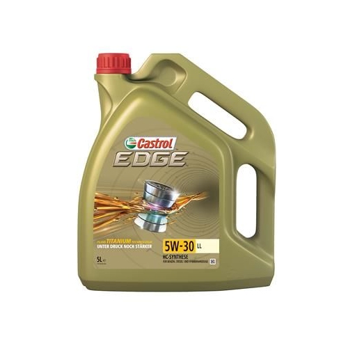 Motor&ouml;l CASTROL 15669E EDGE 5W-30 LL 5L Longlife 3 VW SEAT AUDI 504.00 507.00